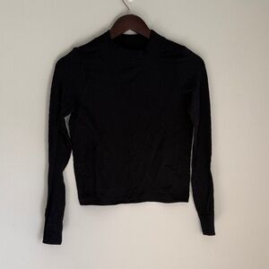 SPANX Black Long Sleeve Top